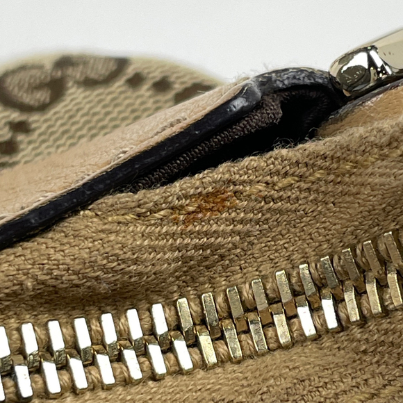 Gucci GG Pattern Abby Logo Diagonal Shoulder Bag GG Canvas Beige - Picture 3 of 6